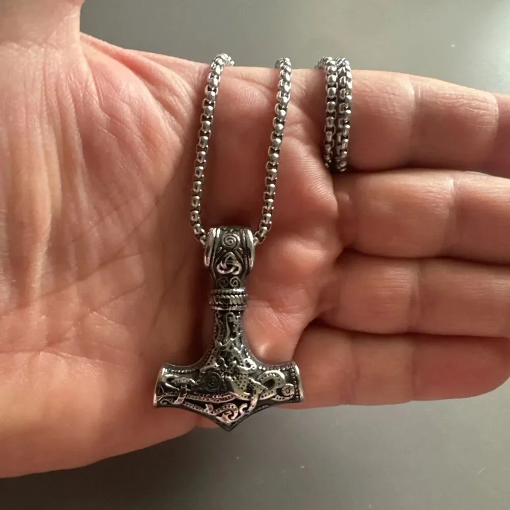 Silver Spark Jewels viking thor